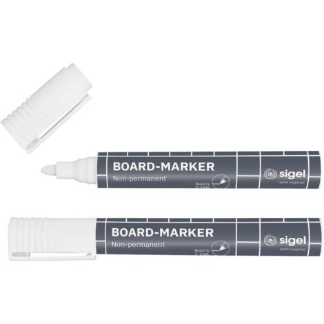 Sigel BA715 BA715 Marqueur pour tableaux blanc 2 mm, 3 mm D318732