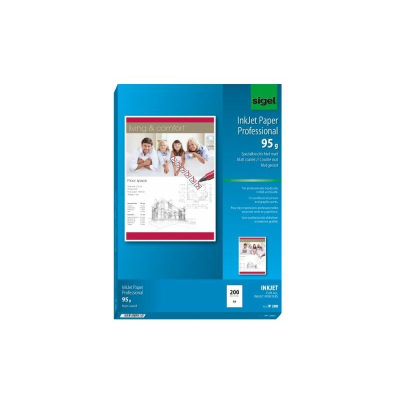 

Sigel IP288 papel para impresora de inyección de tinta