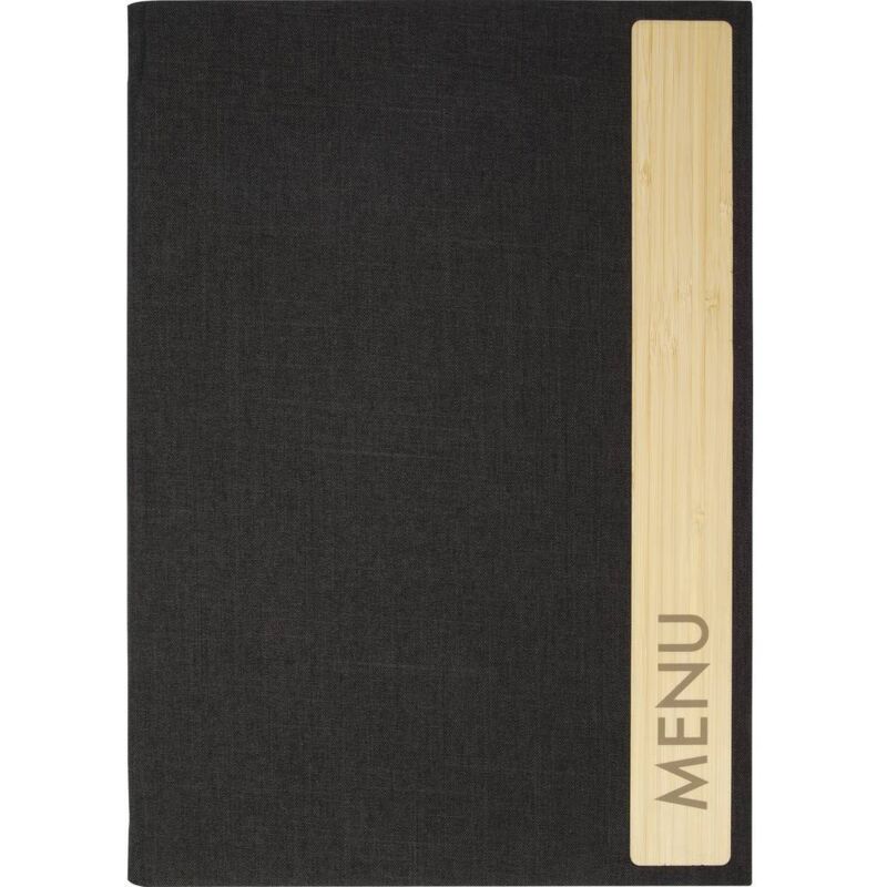 Sigel SM220 Chemise pour menu DIN A4 1 pc(s) avec 2 pochettes transparentes doubles pour 8 pages, reliure élastique gri