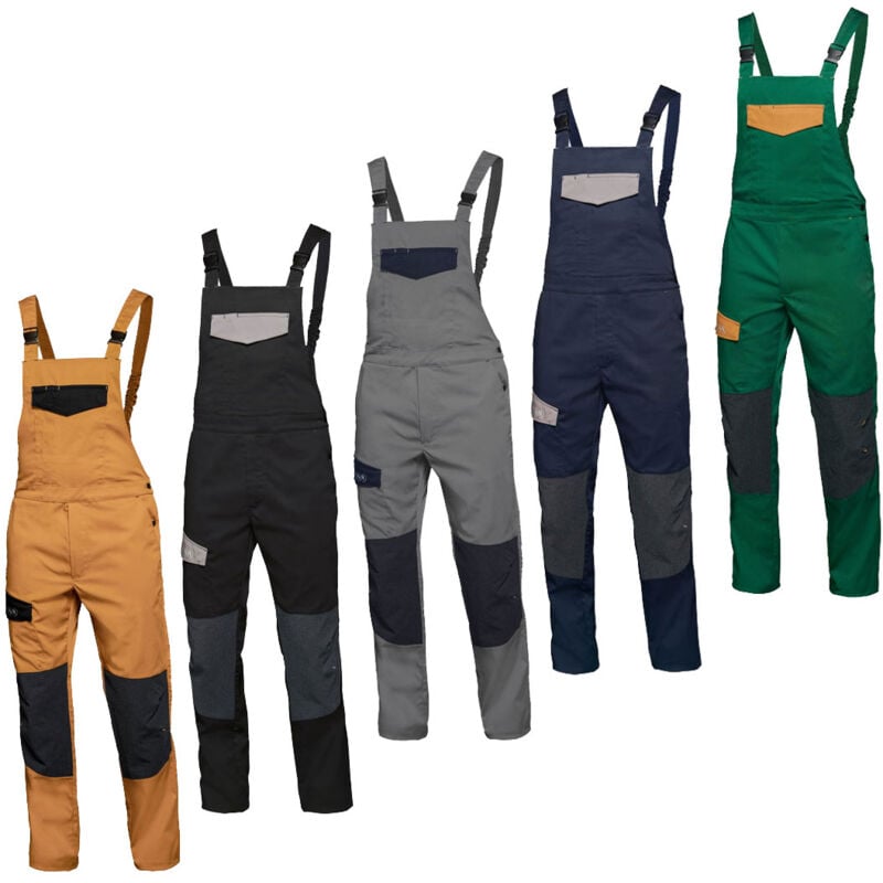 Nilo salopette de travail 73SA0079 - l - Grau - Siggi