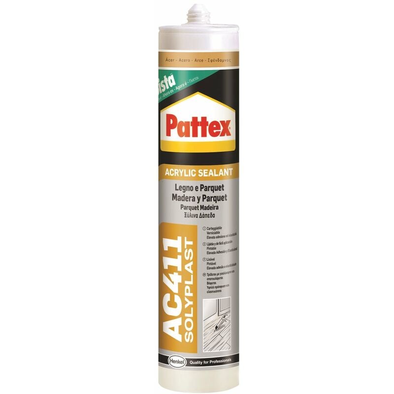 Pattex - Sigillante acrilico per legni e parquet Brown