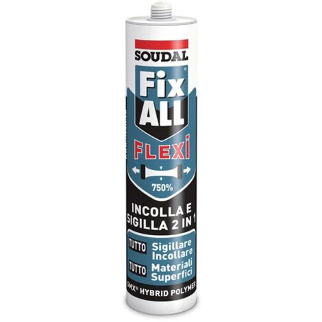 SIGILLANTE ADESIVO SOUDAL FIX ALL FLEXI 290ML BIANCO