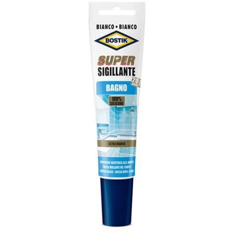 Sigillante bagno Bostik Super bianco ad alta qualità da 150ml
