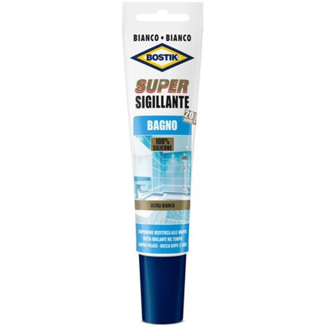 Sigillante bagno Bostik Super white ad haute qualité 150ml