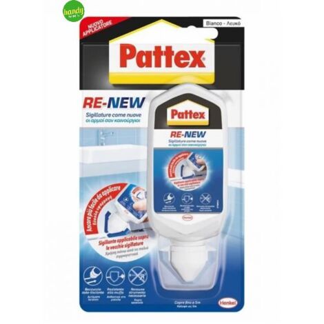Sigillante bagno sano Pattex re-new bianco 80ml