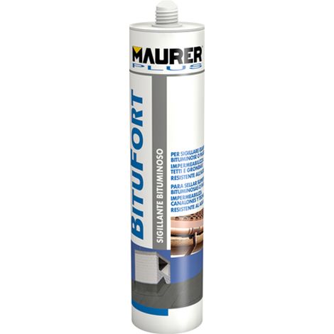 Sigillante Bituminoso Nero "Bitufort" Maurer Plus 310Ml