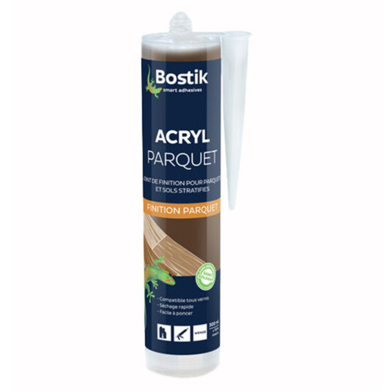 Mastice Acrilico per Parquet 310ml Grigio - Bostik