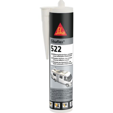 Sigillante e sigillante Sikaflex®-522 grigio acciaio, cartuccia da 300 ml