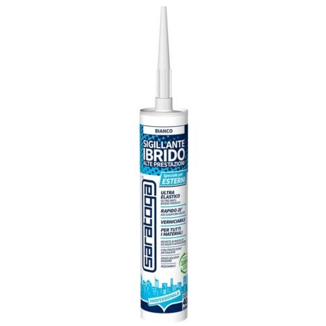 SIGILLANTE IBRIDO PER ESTERNI 280ML BIANCO.