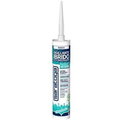 SIGILLANTE IBRIDO PER INTERNI 280ML BIANCO.