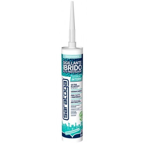 SIGILLANTE IBRIDO PER INTERNI 280ML TRASPARENTE.