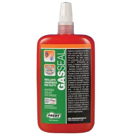 sigillante liquido anaerobico per filettature gas 75 ml FACOT