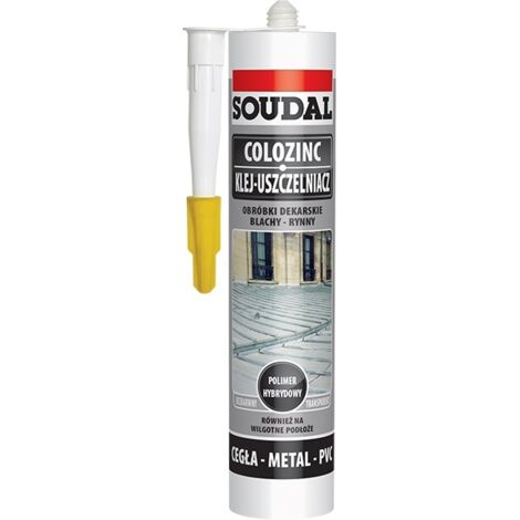 SIGILLANTE PER LAMIERE COLOZINC TRASPARENTE 290ML - SIL DEK CO B