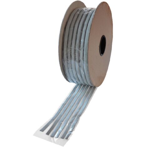 SIGILLANTE PREFORMATO ELASTOPLASTICO mm 10 x 3 - strisce grigie ML 150
