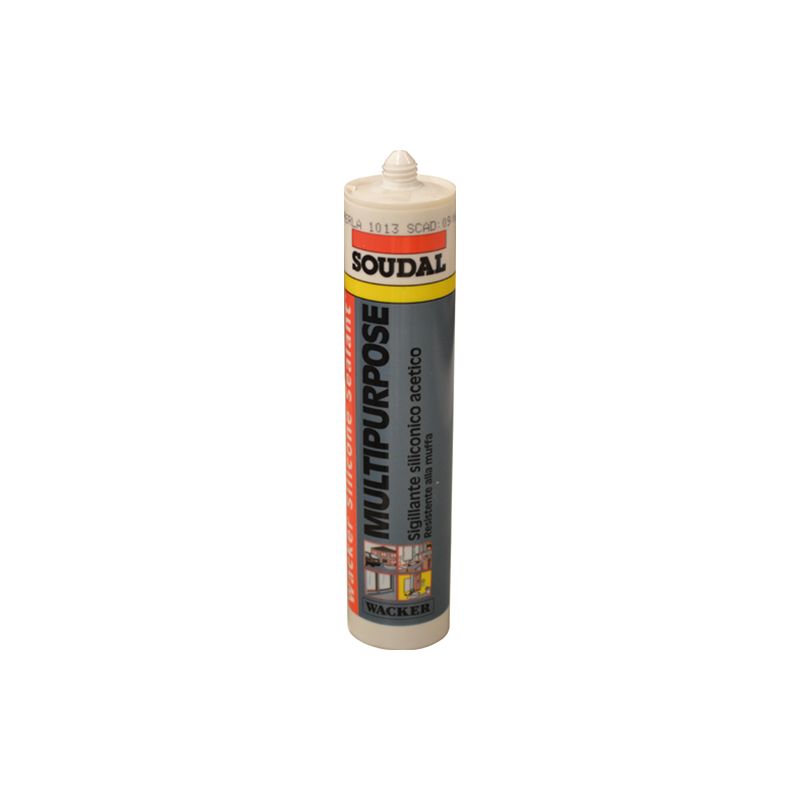 Maurer - Silicone Acetico Soudal 'Avorio Ral1013' 280Ml