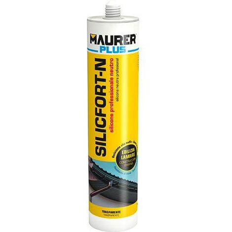 Sigillante Silicone Neutro Silicfort-N Maurer Testa di Moro 310 ml