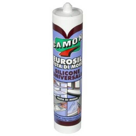 SIGILLANTE SILICONICO ACETICO EUROSIL 280 ml - Rosso Siena CAMON