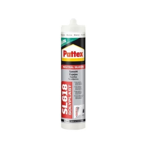 Sigillante siliconico Pattex per specchi trasparente 300 ml