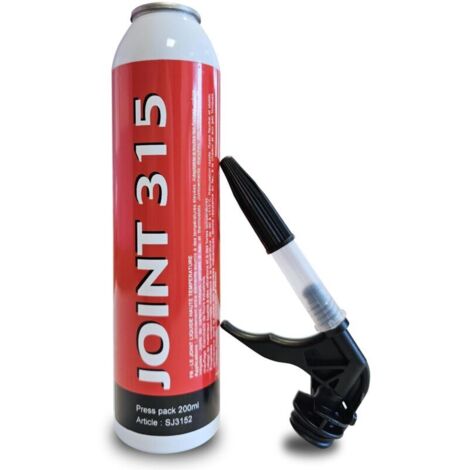 sigillante spray al silicone nero