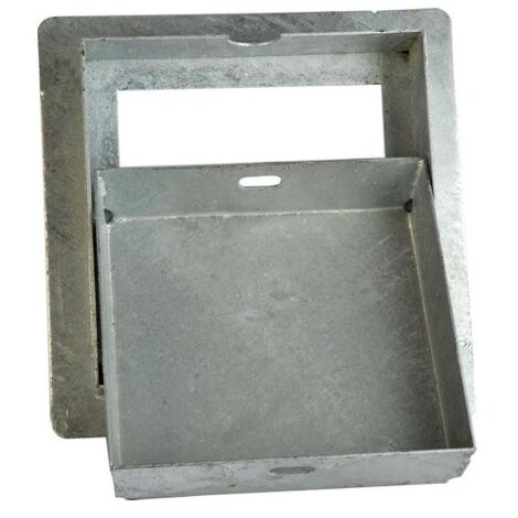 Sigillo Portapavimento Zincato 20/10 H8 Cm 40X40
