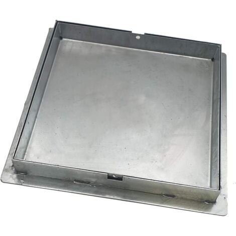 Sigillo Zincato Pesante con Telaio H 5 cm – 70 x 70 cm
