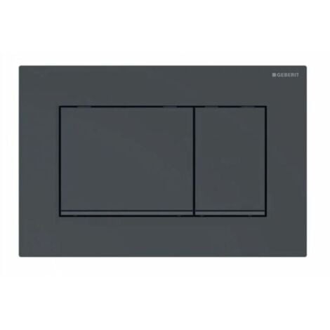 SJQKA SIGMA 30 mattschwarze Abzugsplatte
