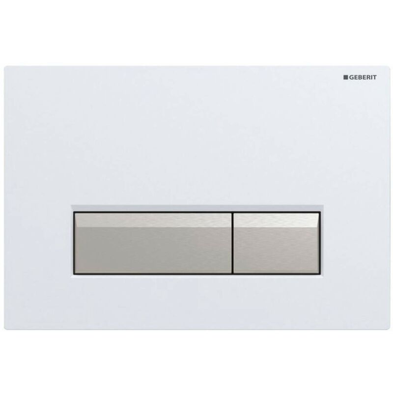 

Geberit - Placa SIGMA 50, aluminio blanco para UP320