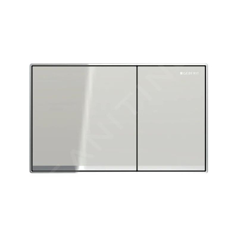 Plaque de fixation Geberit Sigma60, pour rinçage à 2 quantités, à