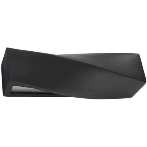SIGMA black ceramic wall lamp