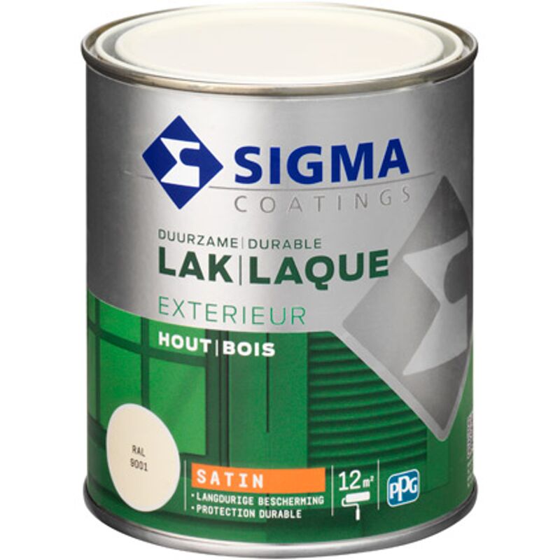 

Laca Sigma White Satin Cream - 750ml - Blanc crème