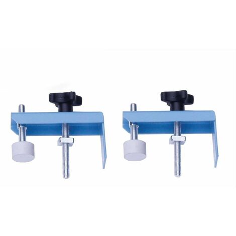 Sigma – Kit de 2 serre-joints pour établi – Pression réglable jusqu'à 400 kg – Longueur 63 cm – Pour bois dur et matériaux composites