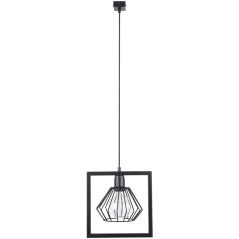 Sigma Lighting Saga lampada a sospensione nera sfera vetro E27