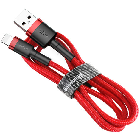 Sign kevlar usb kabel mit lightning 21 a 2 m - graurot