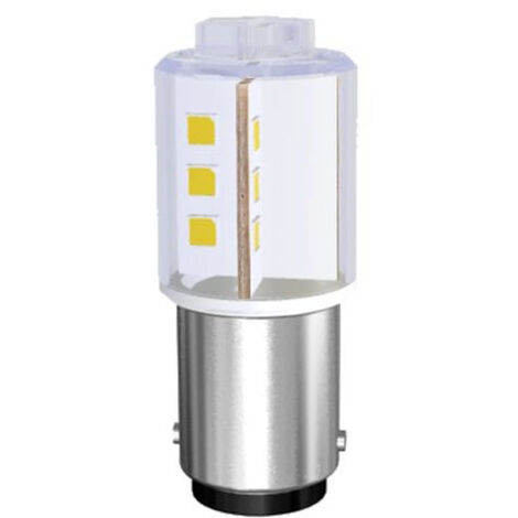 Signal Construct MBRD151218A LED-Lampe Gelb   BA15d 230 V DC/AC