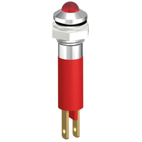 Signal Construct SWQU08024A LED-Signalleuchte Rot    24 V DC/AC      Tray