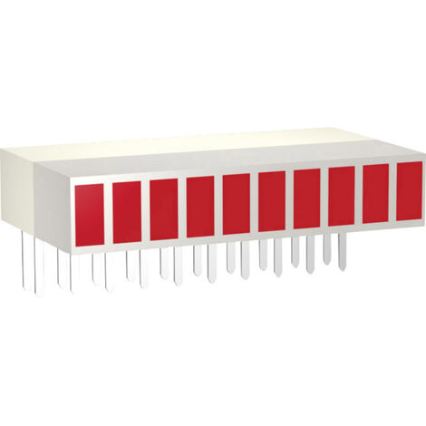 Signal Construct ZAEW1030 LED-Reihe 10fach Rot  (L x B x H) 25.4 x 14 x 5 mm