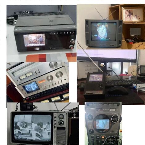 Signal TV analogique multicanal réglable UHF sans fil --
