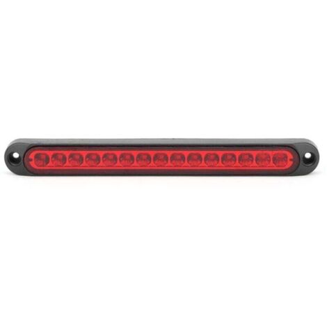 Signalbremslicht, Bremslicht, Anhängerlichter, Rücklicht für Wohnmobil-LKW für Anhänger (rot)