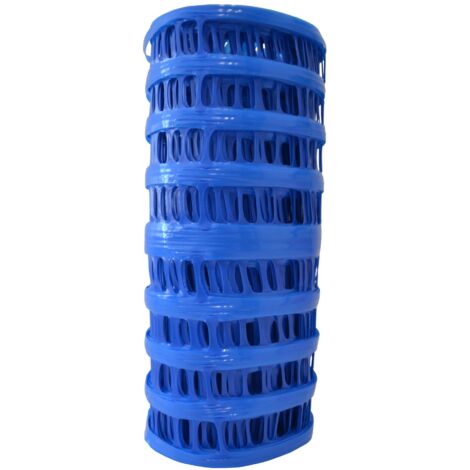 Signalisation chantier 0,3 x 25 m Grillage avertisseur bleu conduites d'eau - le rouleau de