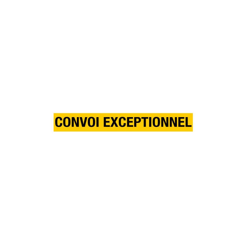 Signalisation convoi exceptionnel (W0097)