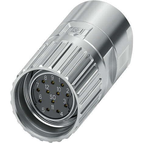 Signalsteckverbinder M23 - Serie RF 1069313 M23-12S2N8A80DU  Phoenix Contact Inhalt: 1 St.