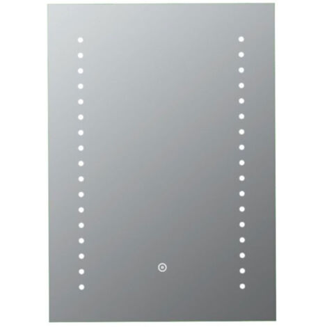 Signature Isabella Front-Lit LED Bathroom Mirror with Demister Pad 700mm H x 500mm W
