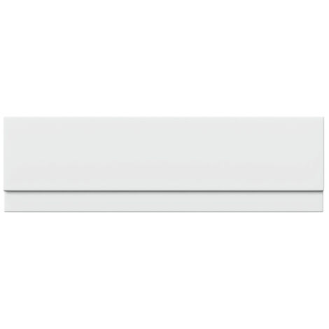 Signature Lucid Acrylic Bath Front Panel 510mm H x 1600mm W - White