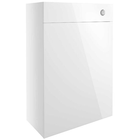 Signature Oslo Back to Wall WC Toilet Unit 600mm Wide - White Gloss