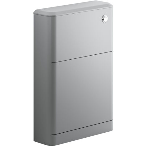 Signature Randers Back to Wall WC Toilet Unit 550mm Wide - Matt Grey