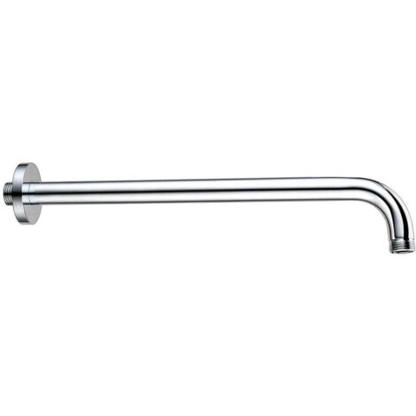 Signature Reflex Round Wall Mounted Shower Arm 320mm Length - Chrome