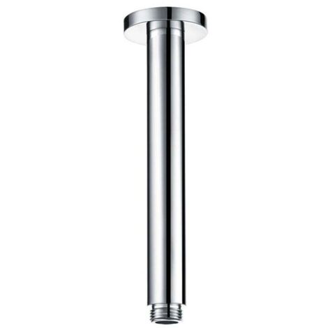 Signature Round Ceiling Mounted Shower Arm 180mm Length - Chrome