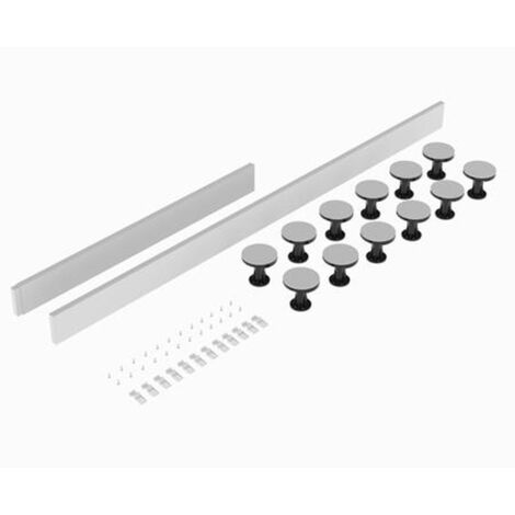 Signature Shower Tray Riser Kit (Rectangular/Walk-In Models up to 1800mm) - Gloss White
