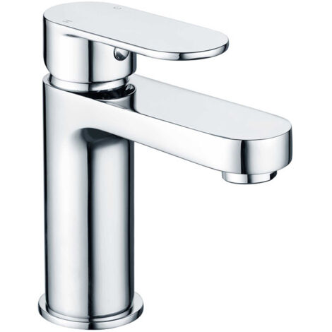 Signature Spirit Mono Basin Mixer Tap Single Handle with Click Clack Waste - Chrome