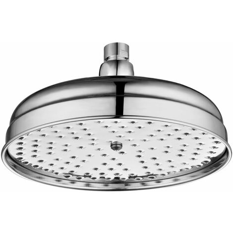 Signature Traditional Round Shower Head 200mm Diameter - Chrome